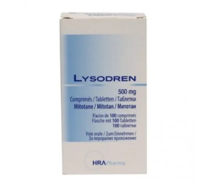 Лизодрен (Lysodren) Митотан (Mitotan) 500 мг 100 таб.