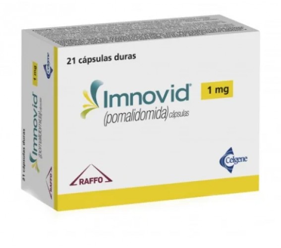 Имновид (Imnovid) помалидомид (pomalidomide) 1 мг, 3 мг, 4 мг Европа