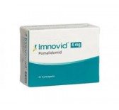 Имновид (Imnovid) помалидомид (pomalidomide) 1 мг, 3 мг, 4 мг Европа