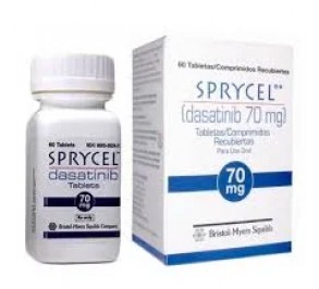 Спрайсел (Sprycel) дазатиниб (dasatinib) 20 мг, 50 мг, 70 мг, 100 мг №60 таб. 