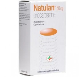 Натулан (Natulan) прокарбазин (procarbazine) 50 мг 