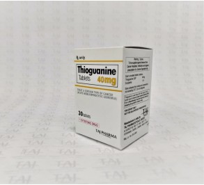 Тиогуанин Tioguanin 40mg