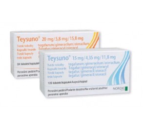 Тейсуно - Teysuno (тегафур, отерацил, гимерацил) 