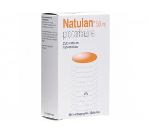 Натулан (Natulan) прокарбазин (procarbazine) 50 мг