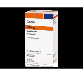 Офев (Ofev) Нинтеданиб (Nintedanib) 100 мг, 150 мг Европа