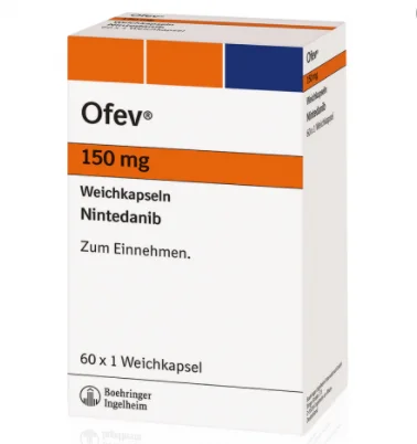 Офев (Ofev) Нинтеданиб (Nintedanib) 100 мг, 150 мг Европа